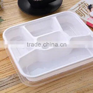 Wholesale Plastic Boxes Sealed Preserving Folding Container With Lid Connected thumbnail-4