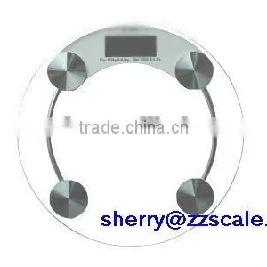 Round 150kg Digital Scale / Glass Bathroom Scales / Body Scale thumbnail-1