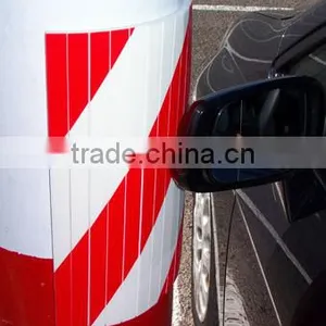 Red-White Anticollision Protector Foam to Protect Garage Door thumbnail-2