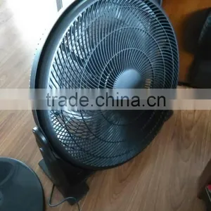 Adjustable Table Fan or Floor Fan - 16 Inch - 360 Degree Vertical Tilt, Durable & Lightweight, 3 Energy Efficient Fan Speeds -UL thumbnail-2
