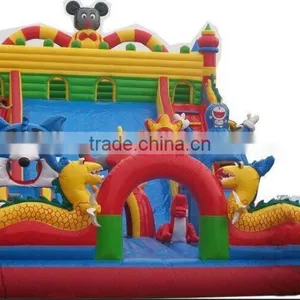 PVC Inflatable Material Made Inflatable Bounce for Children Playing thumbnail-1