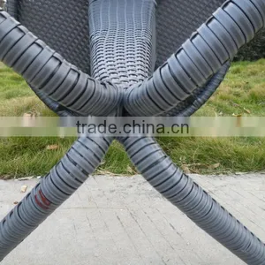 Wholesale Factory Wicker Outdoor Furniture Leisure Rattan Table and Chair thumbnail-3