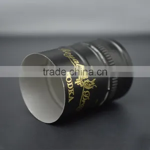 Black Aluminum Cap for Vodka Wine Glass Bottle Cap thumbnail-4