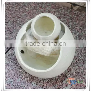 Small Ceramic Decoration Resin Tabletop Fountain thumbnail-2
