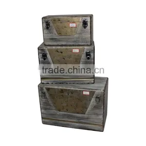 Factory Supply Home Storage Box Customized Design Antique Small Wooden Boxes thumbnail-1