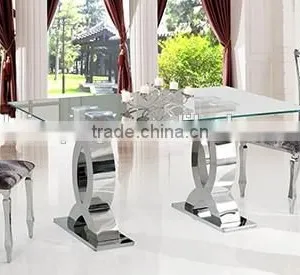 8 Seater Dining Room Table Design Glass Dining Room Table TH370 thumbnail-2