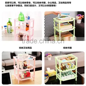 N230 High Quality Multifunctional Bathroom Plastic Triangle Storage Rack thumbnail-5