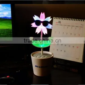 Electric Lightening Dancing Flower Speaker Smart Music Flower Color Changeable Dancing Flower Speaker thumbnail-4