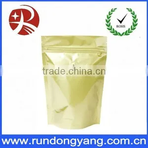 Milk White Zipper Lock Standard Stand Up Pouches thumbnail-1