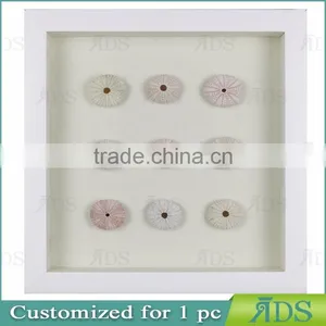 Wholesale Wood Shadow Box Frames With Sealife thumbnail-1