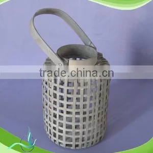 Wooden Candle Lantern For Garden thumbnail-1