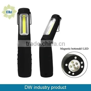 5 LED +3W Foldable COB Magnetic Work Light thumbnail-1