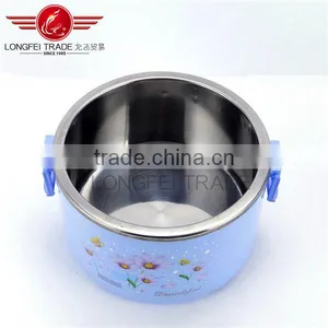 New Item Plastic Tiffin Lunch Box Set / PP+ Stainless Steel Food Container Of Different Size thumbnail-4