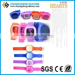 Various Color Smart Silicone Jelly Watch thumbnail-3