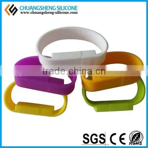 2015 FASHION SILICONE USB BANGLES/USB BRACELET thumbnail-5