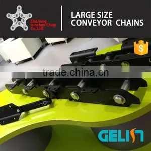 ZYL High Tensile Steel Bucket Elevator Chain With Attachments thumbnail-3