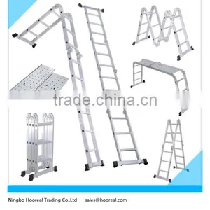 Multifunction Aluminum Folding Step Extension Folding Ladder thumbnail-1