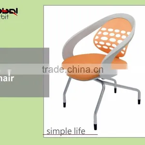Ergonomic Office Chair With Wheels, Height Adjustable Colorful Computer Chair thumbnail-4