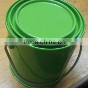 Metal Beef Pocket With Metal Handle, Paint Bucket thumbnail-1