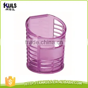 Color ABS Plastic Stationery Pen Container Small Plastic Barrel thumbnail-2