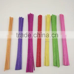 Colorful Rattan Sticks Reed Sticks for Liquid Reed Diffuser/colored Reed Diffuser Wood Sticks thumbnail-1