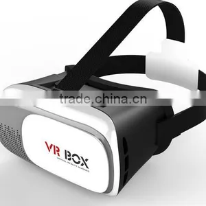 UCHOME Factory Price 2nd Generation 3D VR BOX 2.0 3D Glasses VR With Remote for Ios and Android thumbnail-1