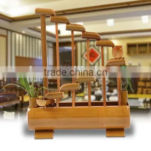 Bamboo Chinese Artifical Craft Indoor Water Fountain thumbnail-2