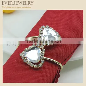 Big Acrylic Stone Napkin Ring for Dinner Party thumbnail-4