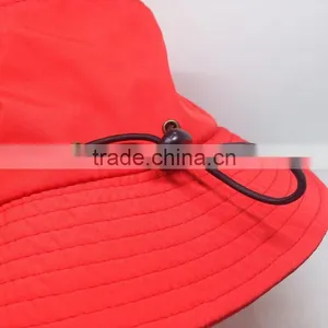 Waterproof Bucket Hat With Spring Loaded Drum Cord Toggle Lock And Fisherman thumbnail-3