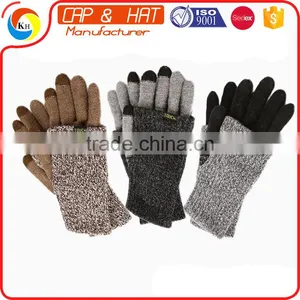 Fashion Multifunction Knitted Winter Screen Touch Gloves for Smartphones Two-piece Suit thumbnail-6