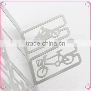 Metal Color S/S OEM Shapes Bookmark Office Stationery thumbnail-2