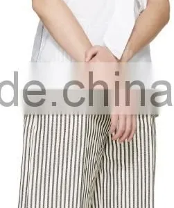 2016 Lady Fashionable Cheap White Belted Sleeveless Blouse thumbnail-4