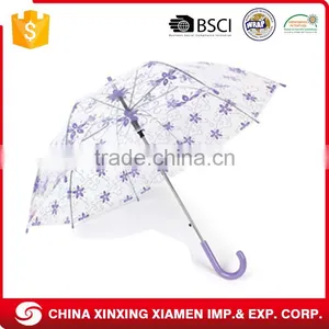 Custom Print Waterproof Outdoor Poe Luxury Large Auto Opening Umbrella thumbnail-1