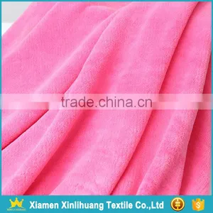 Super Soft Handfeel Colored Knitted 100% Polyester Coral Fleece Velvet Fabric thumbnail-4