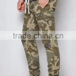 Versatile Skinny Fit Multi-pocket Slim Fit Joggers thumbnail-3