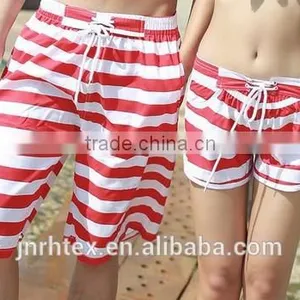 Hot Sale Custom Printing Couple Beach Shorts Made in China thumbnail-5