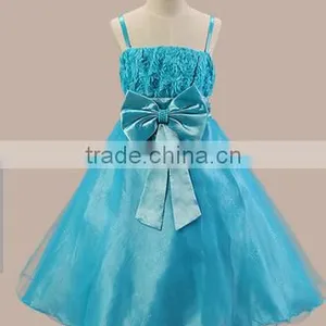 Kid Romantic Party Dress Wedding Ball Gown Dress Bridal Evening Dress Pageant Bridesmaid Dress Kids Party Dresses thumbnail-2