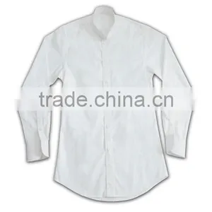100% Cotton Design China Made Plain White Ladies Lightweight Cotton Shirts thumbnail-4