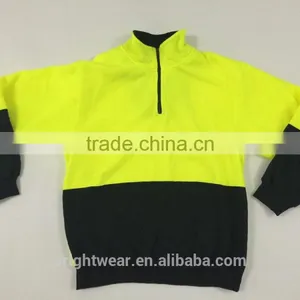100% Polyester Fleece Contrast Safety Sweatshirt Meet AS/NZ 1906.4:2010 thumbnail-5