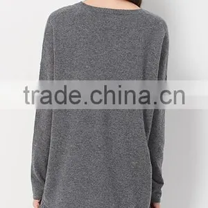 Hot Sale Winter Women Stylish Polyester Long Pullover Sweater With Fringe thumbnail-3