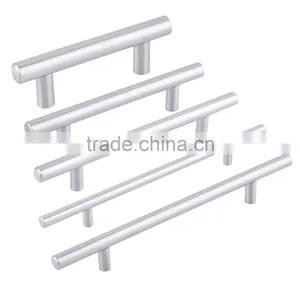 Probrico Diameter 12mm Hole Cebter 64mm~300mm Stainless Steel Kitchen Cabinet Door T Bar Knob Furniture Drawer Handles Pulls thumbnail-2