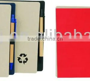 Hard Kraft Paper Cover Spiral Winding Notebook 70grams 80sheets 18*14cm With Paper Pen With Recycle Cutout Logo thumbnail-1