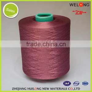 Dope Dyed Polyester Dty Yarn for Men Clothing thumbnail-5