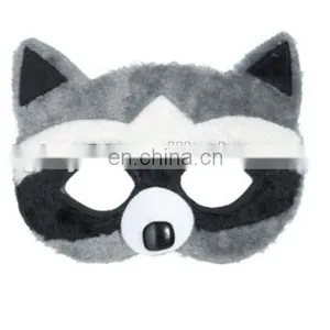 Custom Design Raccoon PLush Masks for Kids thumbnail-1