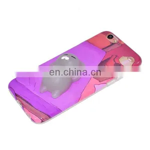 New 3D Cute Squishy Finger Pinch Case,hard PC + Soft TPU Hybrid Case,back Cover Case for IPhone 7 thumbnail-2