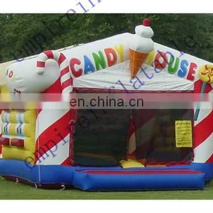 Popular Candy House Inflatable Castle for Sale JC053 thumbnail-1