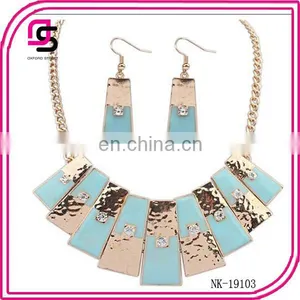 New Arrival Style Short Necklace Earring Jewelry Set 2014 thumbnail-1