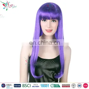 Styler Brand 2016 New Fashion Tinsel Party Wig Wholesale Factory Long Synthetic Hair Wig thumbnail-5