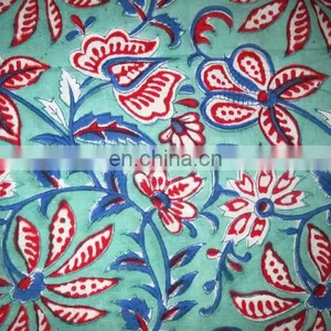 Jaipuri Hand Block Printed Fabric Manufacturer From India thumbnail-1