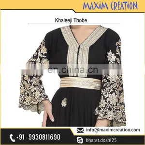 Arabian Party Wear Thobe With Exclusive Design Perfect For Any Occasion 6369 thumbnail-2